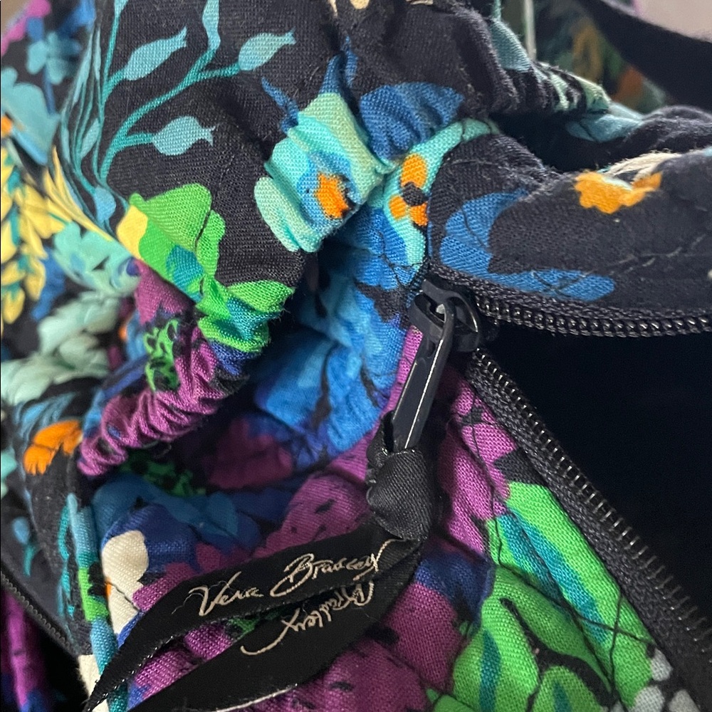VERA BRADLEY Midnight Blues Campus Backpack | EUC - Picture 7 of 10